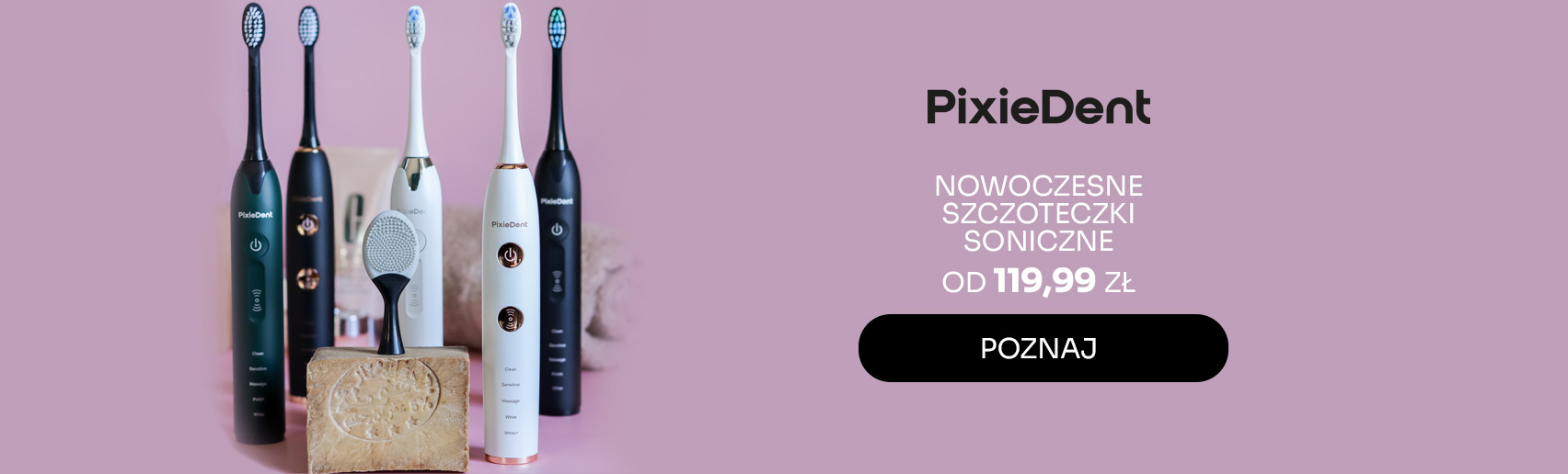 baner szczoteczki pixiedent