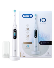 Szczoteczka elektryczna magnetyczna Oral-B iO 8N - White Alabaster