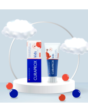 Pasta do zębów Curaprox KIDS dla dzieci 0+ bez fluoru truskawkowa 60ml