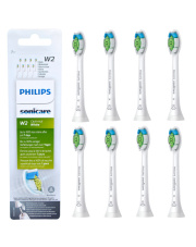 Końcówki Philips Sonicare HX6068 W2 Optimal White - white 8 sztuk