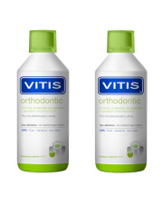 2x Płyn do płukania jamy ustnej Vitis Orthodontic 500ml