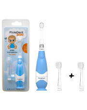 BLACK WEEKS: Szczoteczka soniczna PixieDent Baby niebieska + dodatkowa końcówka GRATIS