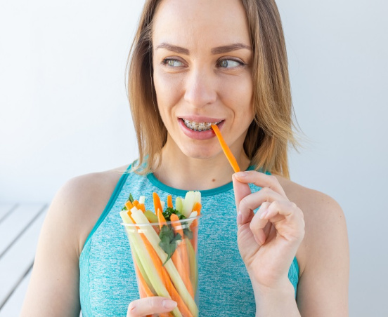 Aparat ortodontyczny a dieta
