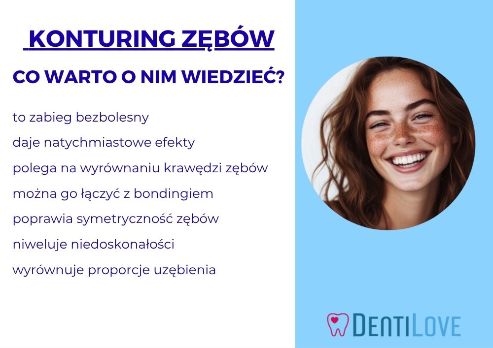 Konturing przed i po