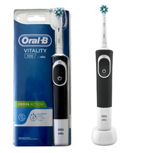 szczoteczka elektryczna Oral-B Vitality 100 Cross Action Black 