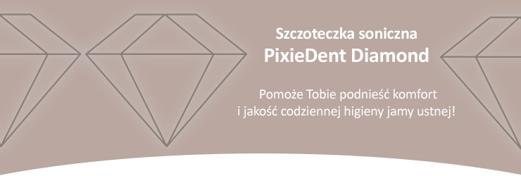 szczoteczka soniczna pixiedent diamond wyróżnik